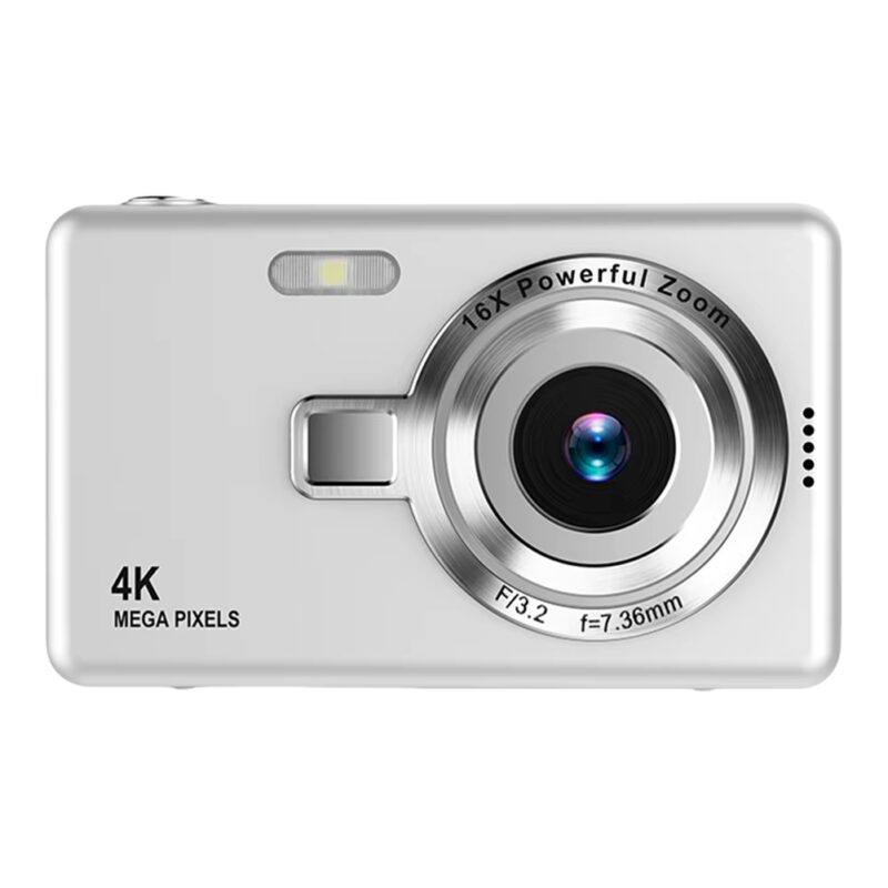 4K HD 1080P Digital Camera 96MP Autofocus Vlogging Camera 16X Zoom Video Photography Camera 2.4 Inch IPS Screen