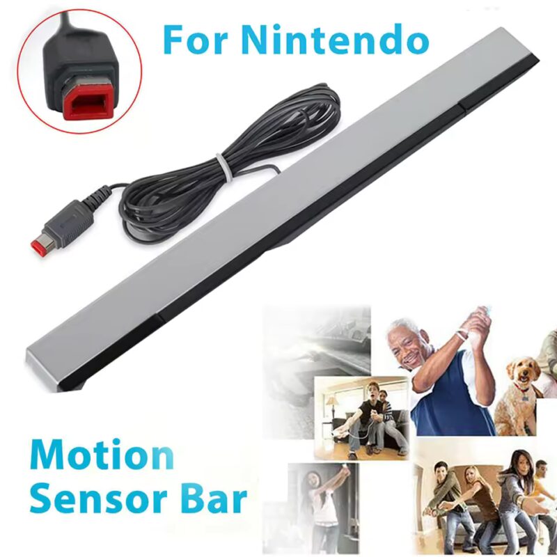 Wired Sensor Bar For Wii/Wii U Console Replacement Infrared Wired Remote Motion Sensor Bar Inductor Game Accessories