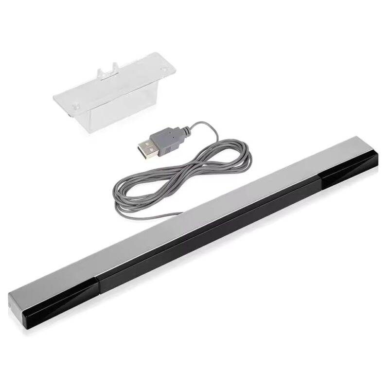 Sensor Bar USB Replacement Wired Game Console Accessories Remote Sensor Receiver for Wii/Wii U Console