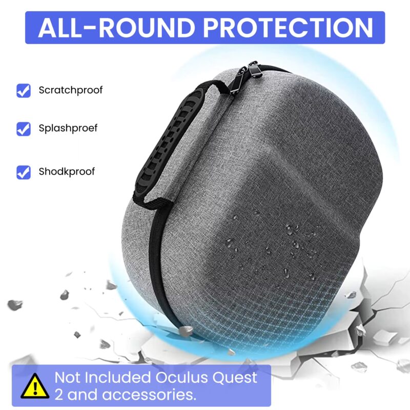 Storage Bag For Quest 3/2 VR Glasses, Tote Bag, Meta Quest3/2 Headset Protective Box Fitting Quest 2/Meta Quest 3 Storage Case
